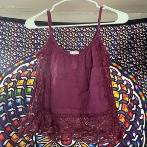 Free People Lace tank top